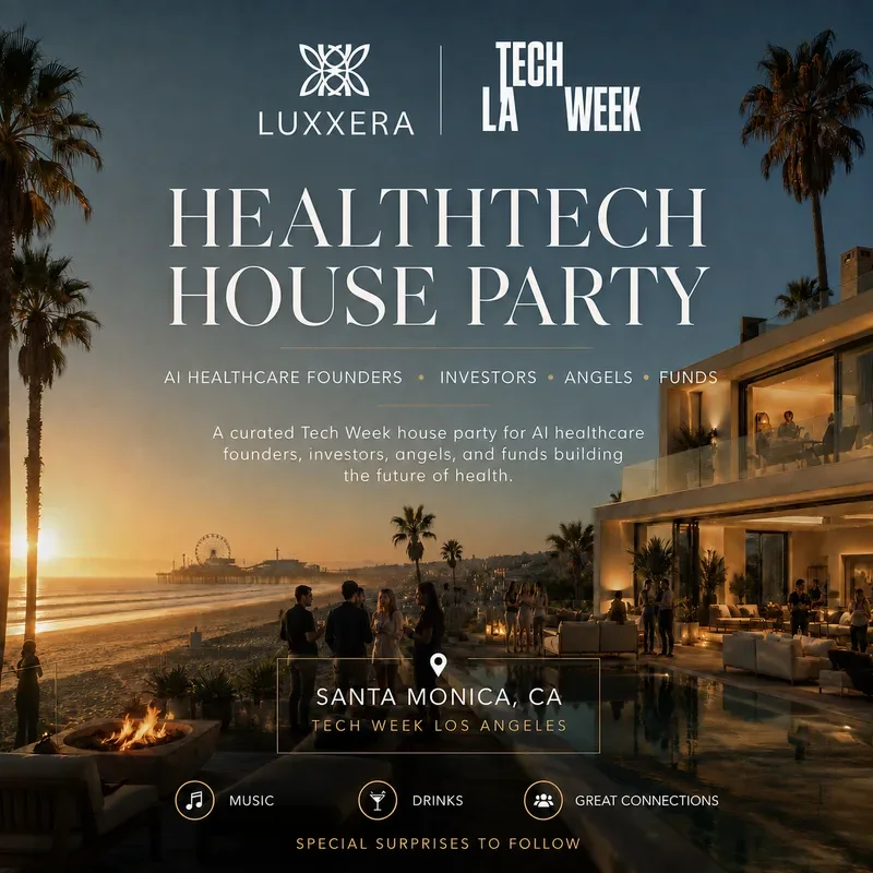 Healthtech House Party — event artwork